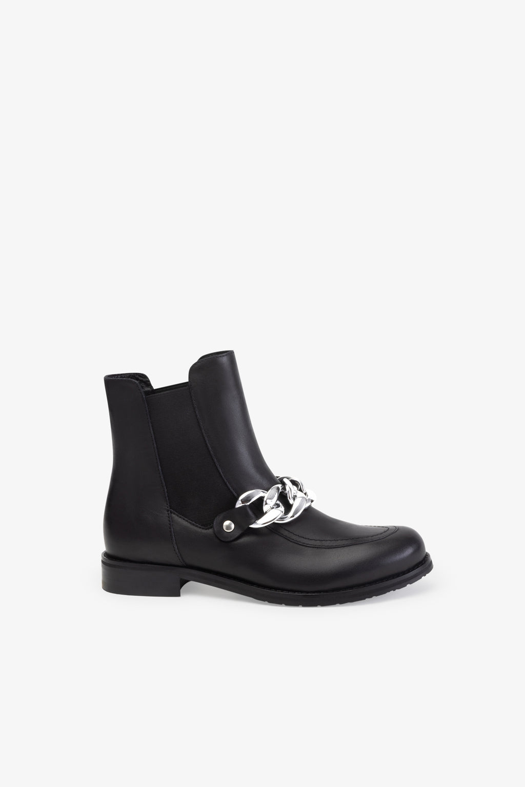 Chelsea Chain Ankle Boots